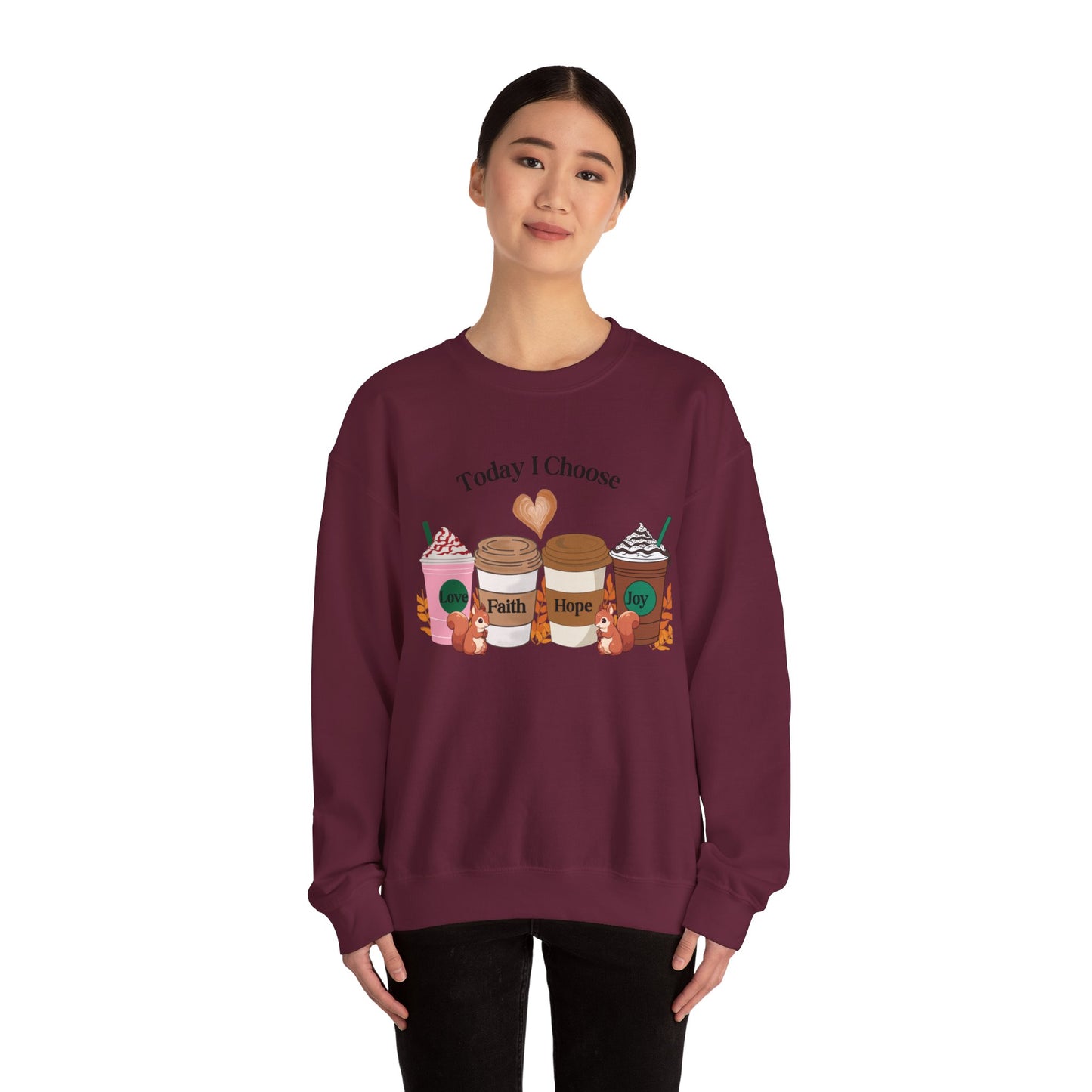 Fall & Coffee Vibes Crewneck Sweatshirt