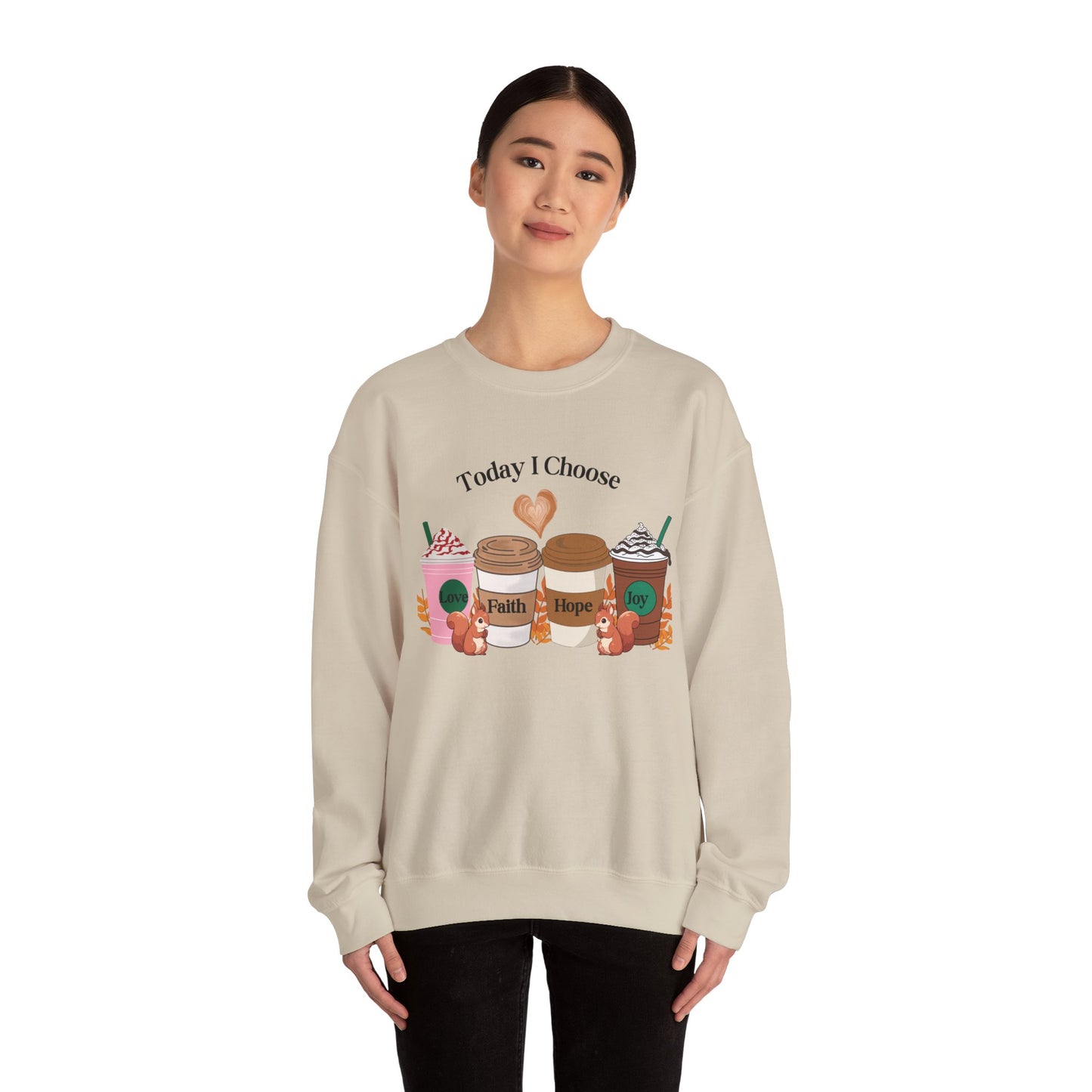 Fall & Coffee Vibes Crewneck Sweatshirt