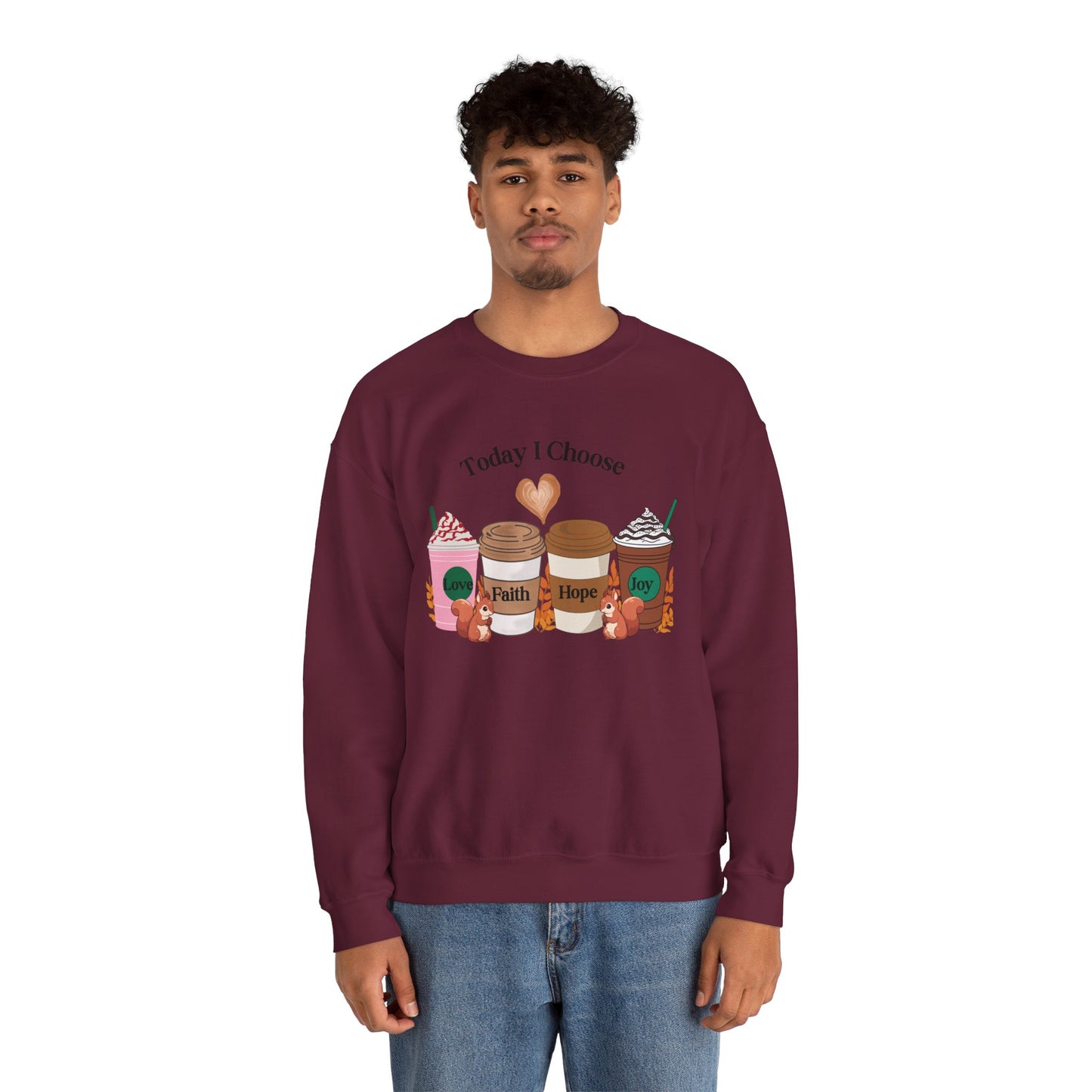 Fall & Coffee Vibes Crewneck Sweatshirt