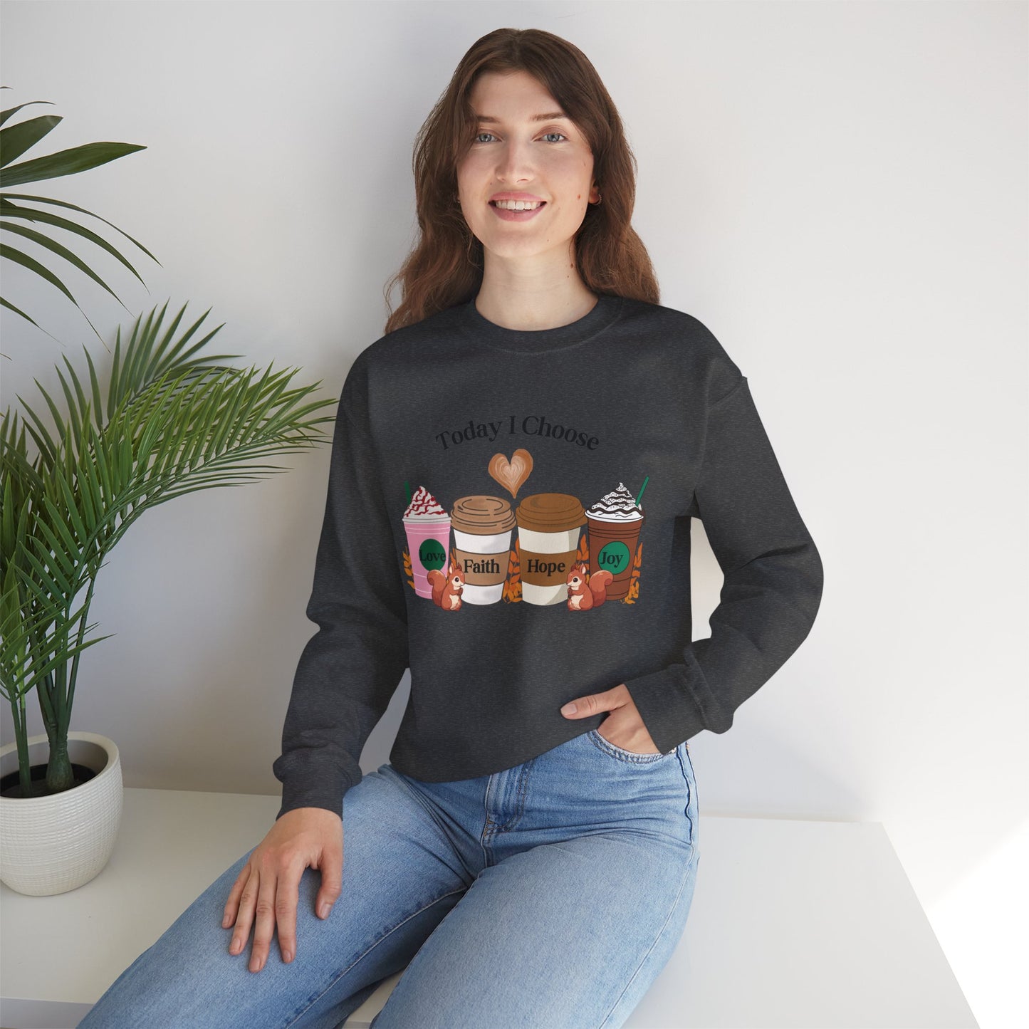 Fall & Coffee Vibes Crewneck Sweatshirt