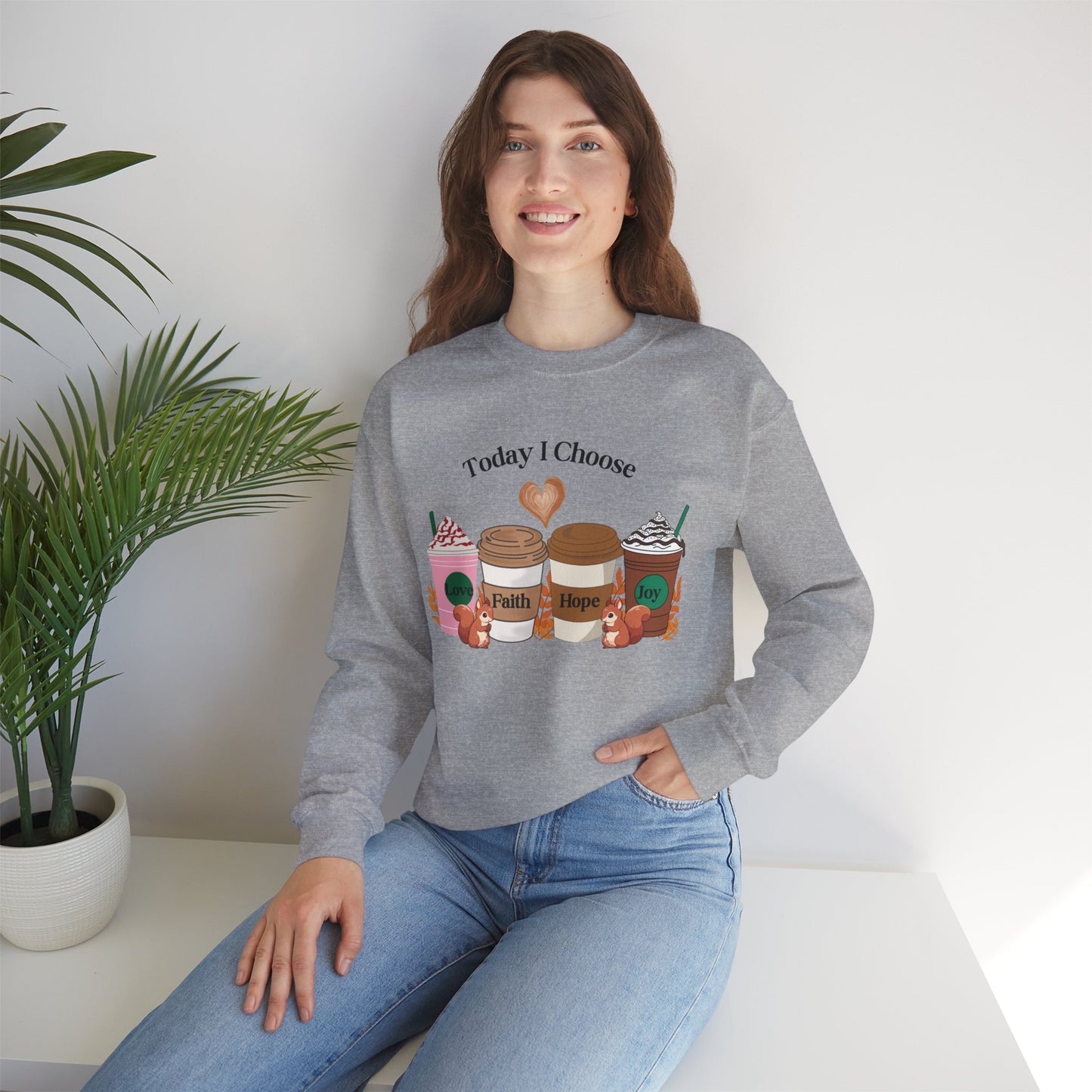 Fall & Coffee Vibes Crewneck Sweatshirt