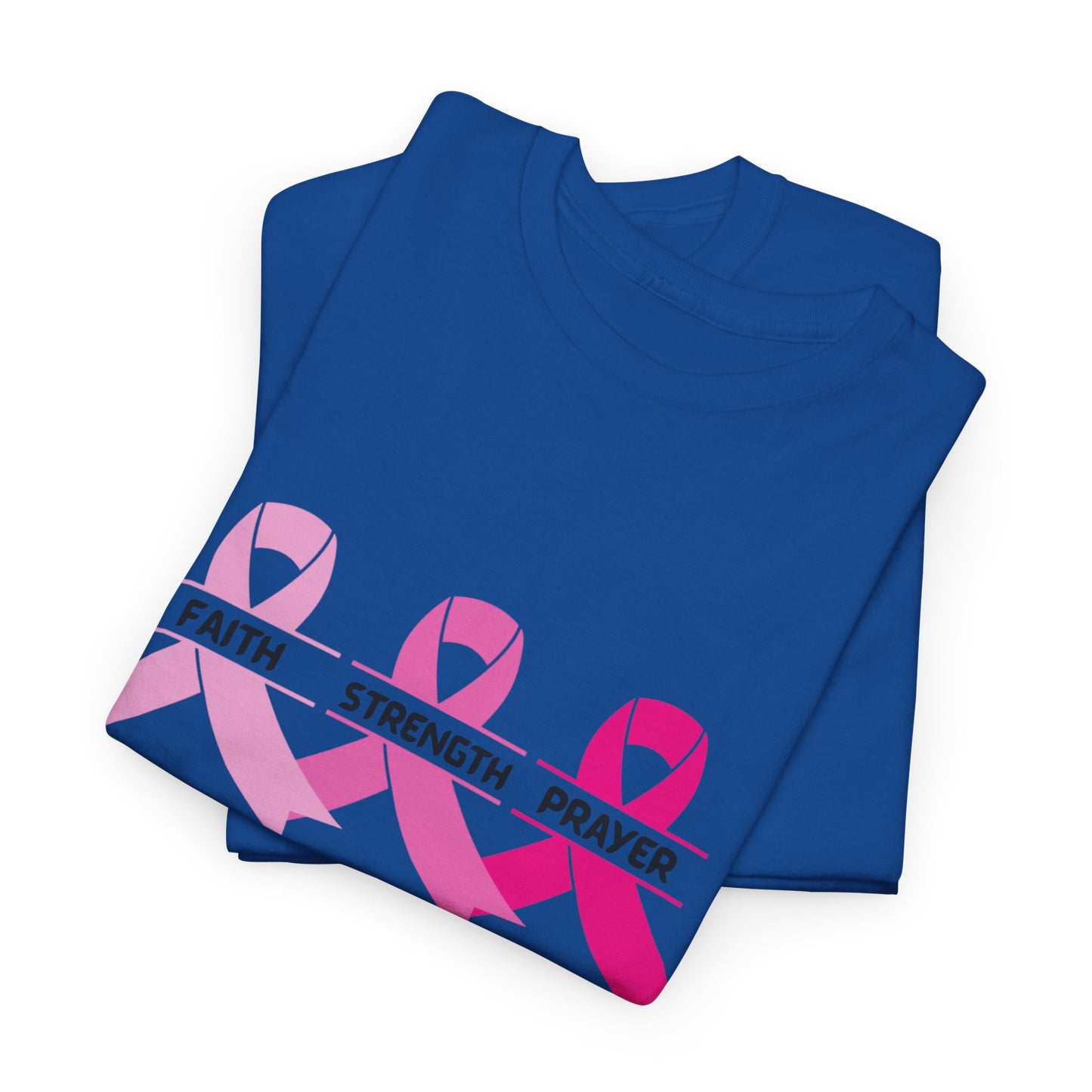 Breast Cancer Awareness Tee - Stay Strong and Keep Your Faith