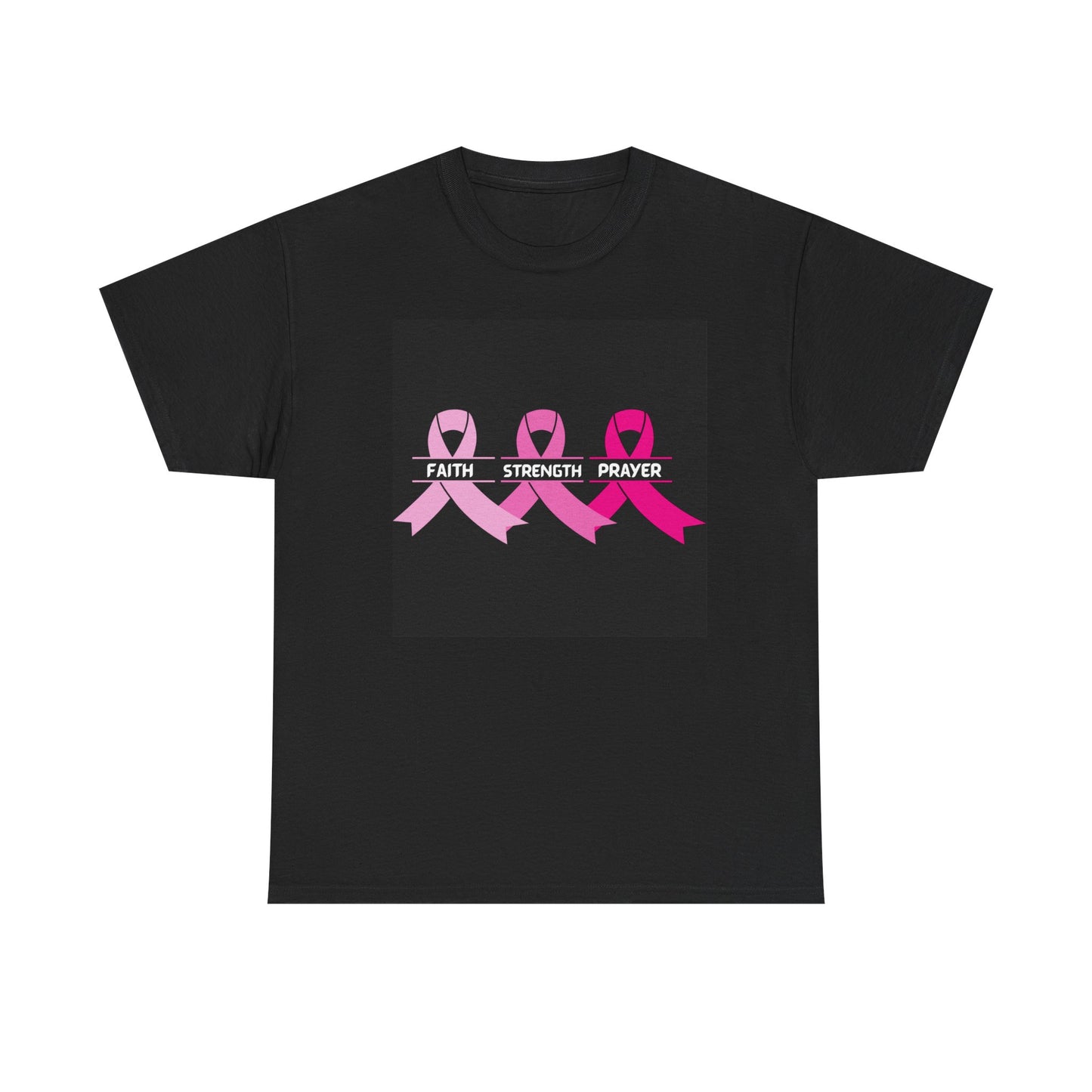 Breast Cancer Awareness Tee - Stay Strong and Keep Your Faith