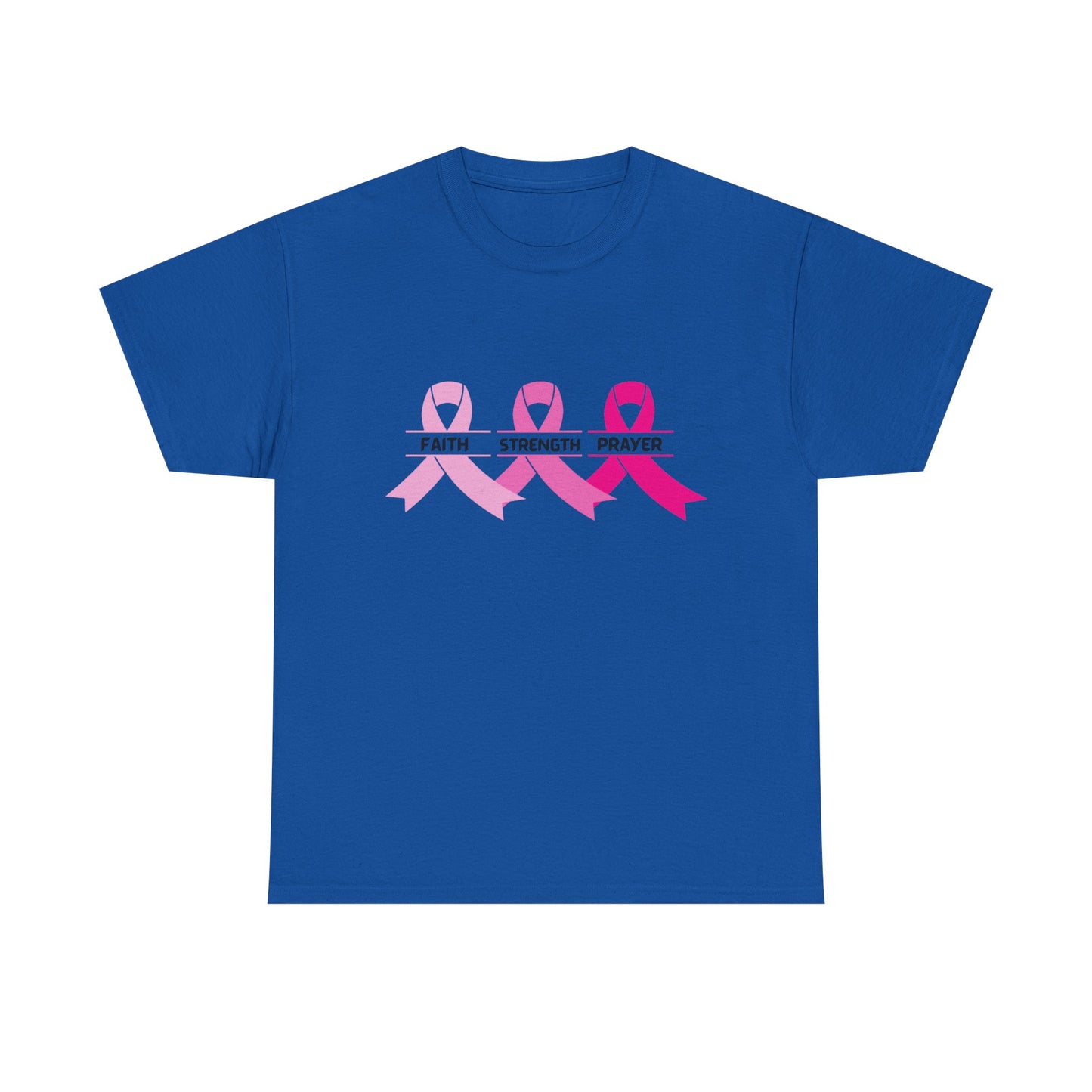 Breast Cancer Awareness Tee - Stay Strong and Keep Your Faith