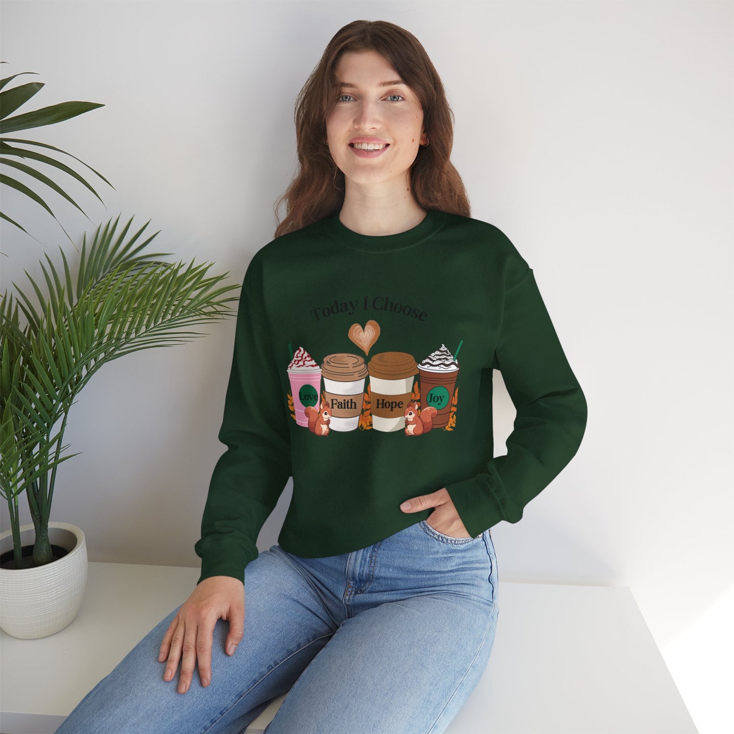 Fall & Coffee Vibes Crewneck Sweatshirt