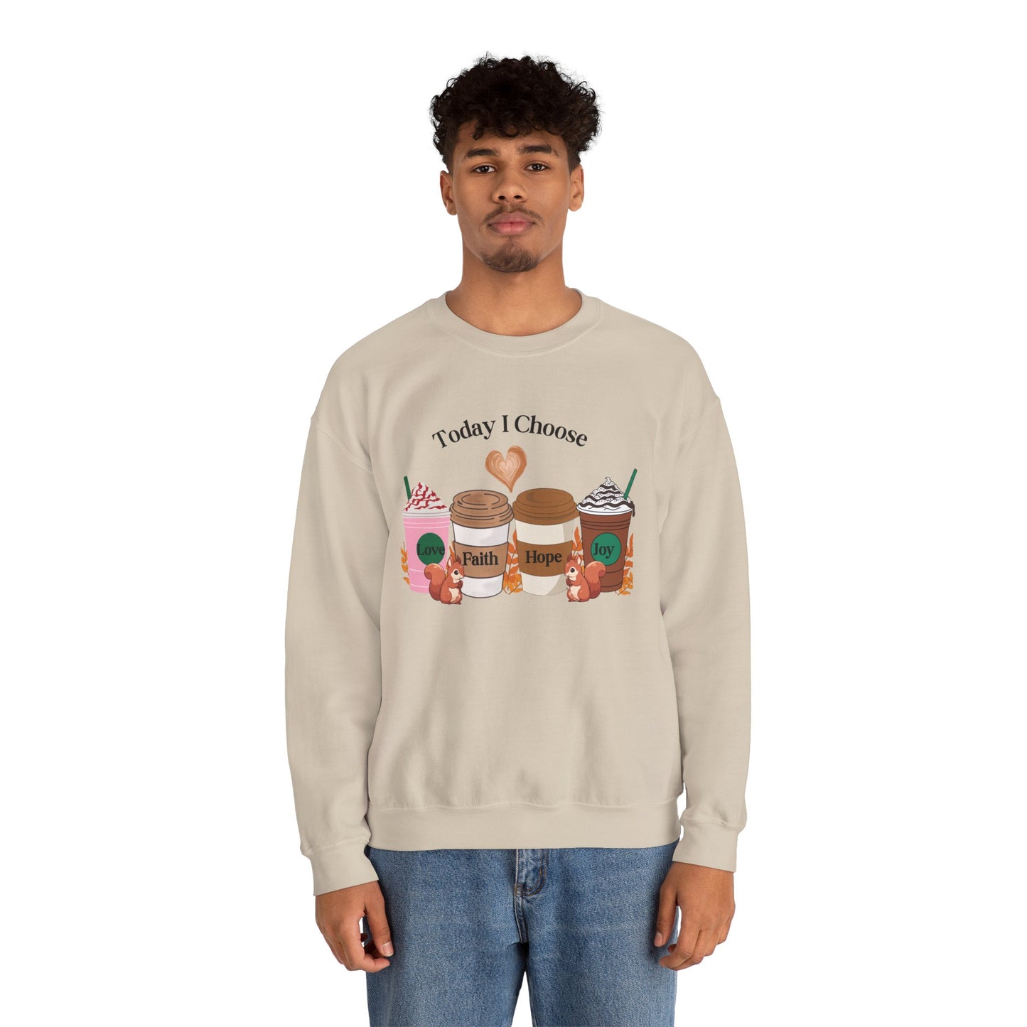 Fall & Coffee Vibes Crewneck Sweatshirt