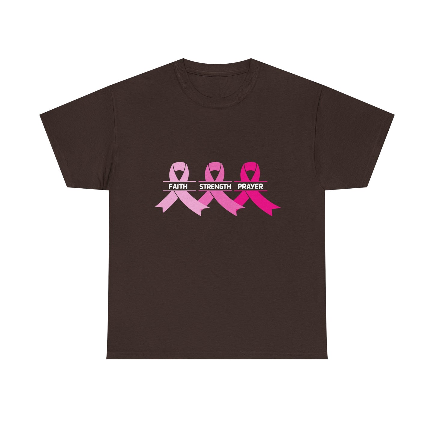 Breast Cancer Awareness Tee - Stay Strong and Keep Your Faith