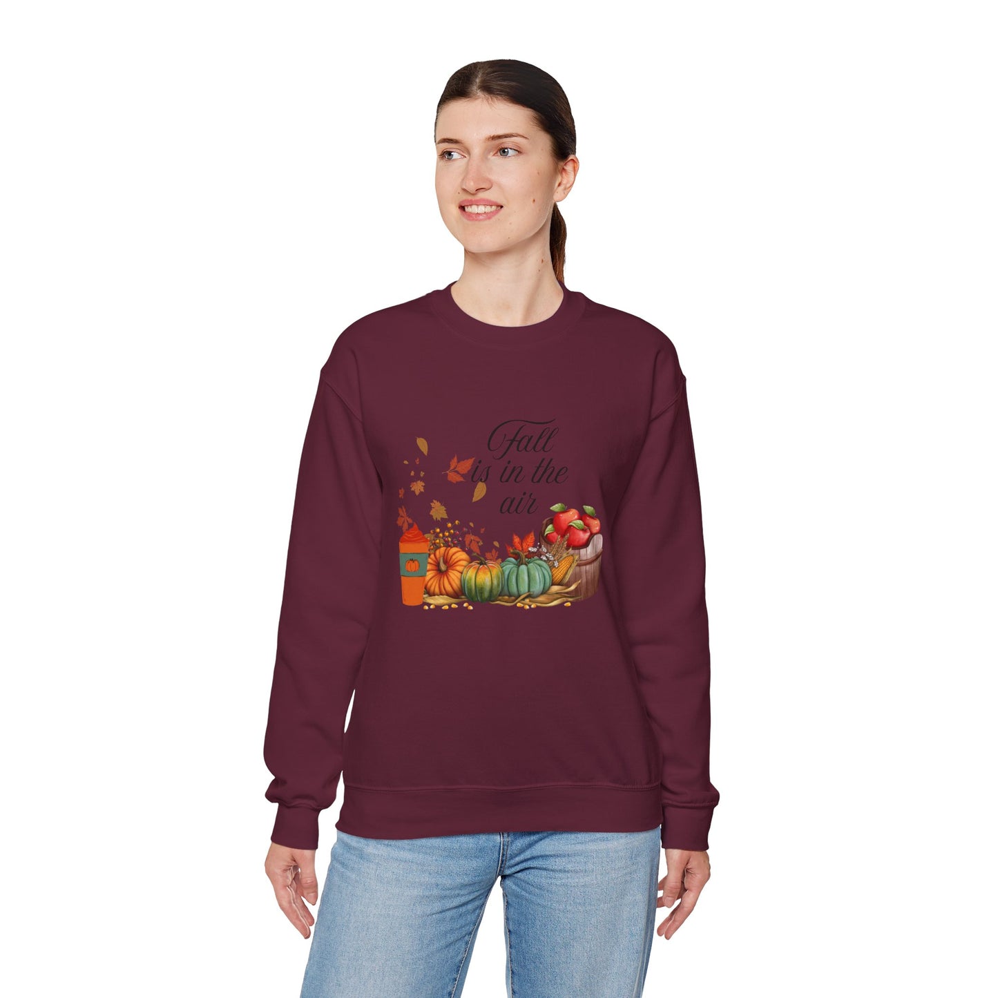 Fall Pumpkin Patch Crewneck Sweatshirt
