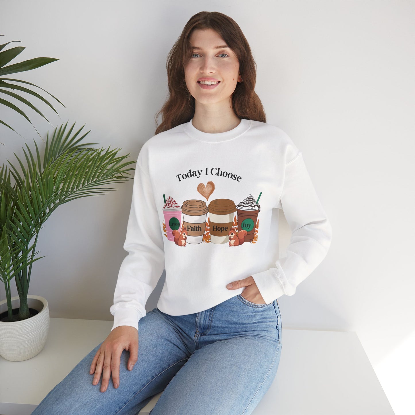 Fall & Coffee Vibes Crewneck Sweatshirt
