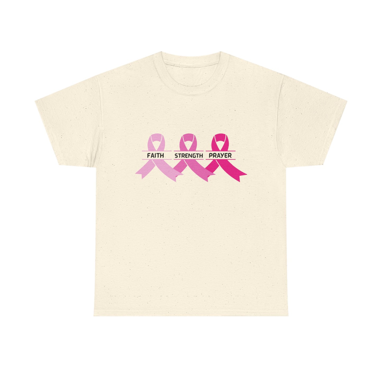 Breast Cancer Awareness Tee - Stay Strong and Keep Your Faith