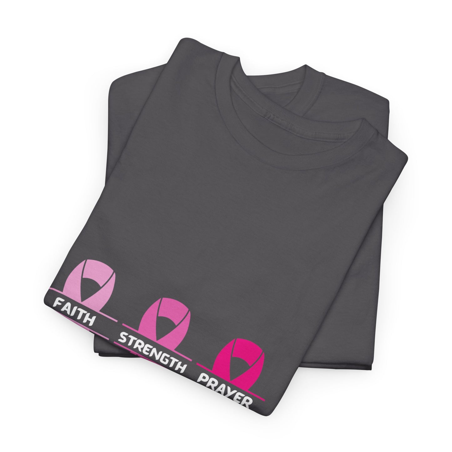 Breast Cancer Awareness Tee - Stay Strong and Keep Your Faith